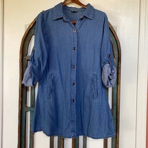 Coco + Carmen Denim Tunic L/XL